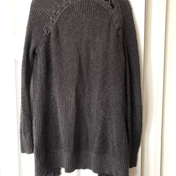 American Eagle Dark Brown Cardigan - Picture 4 of 4